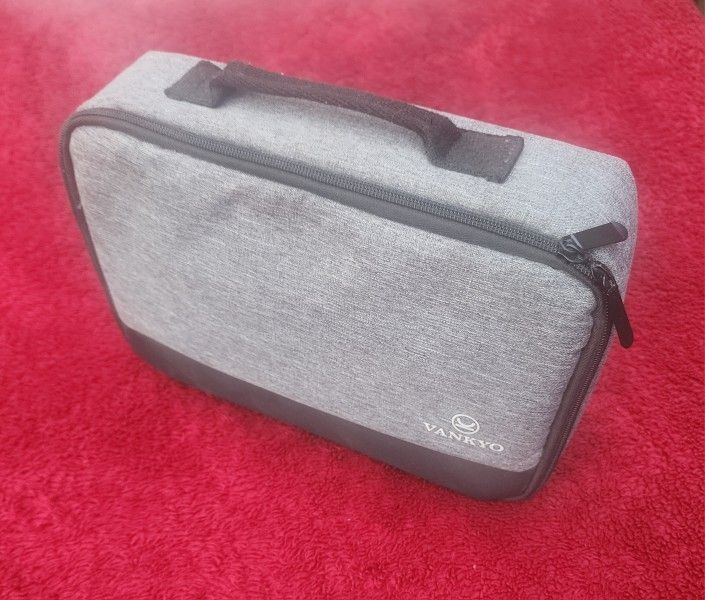 LED Movie Projector With Portable Screen & Remote!
