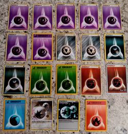 POKEMON ENERGY CARDS 