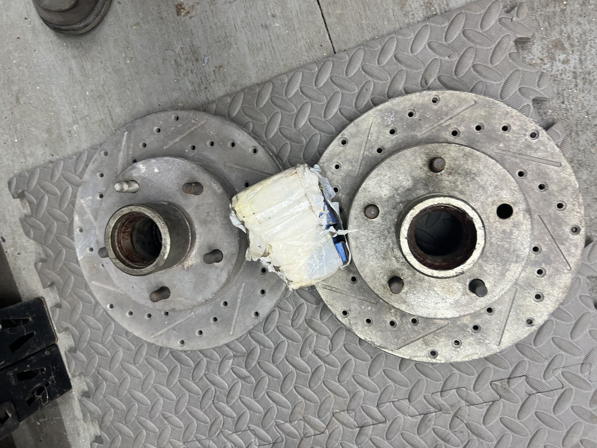 Driller And Slotted Rotors