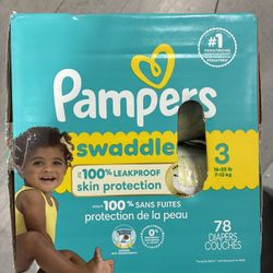 Pampers / BABY DIAPERS Size 3