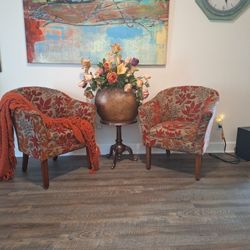 Pier I Accent Floral Design Chairs
