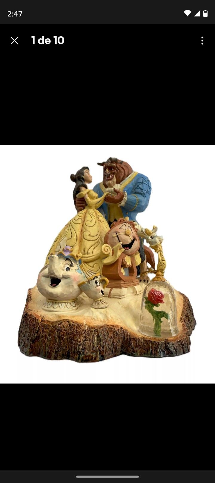 Disney Beauty And The Beast Figurine 7