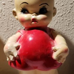 Boy And Girl Chalk Kewpie Dolls