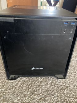 Mini ITX Case, Corsair cooler, and Power supply