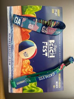 2 Tickets to Baja Fest