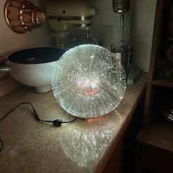 Vintage Fiber Optic Sunburst