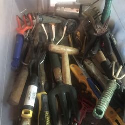 Potting Tools $3 Ea. Regular Hammers $5 Ea Huge Hammers Clippers Loppers $10 Ea  Misc $2&up