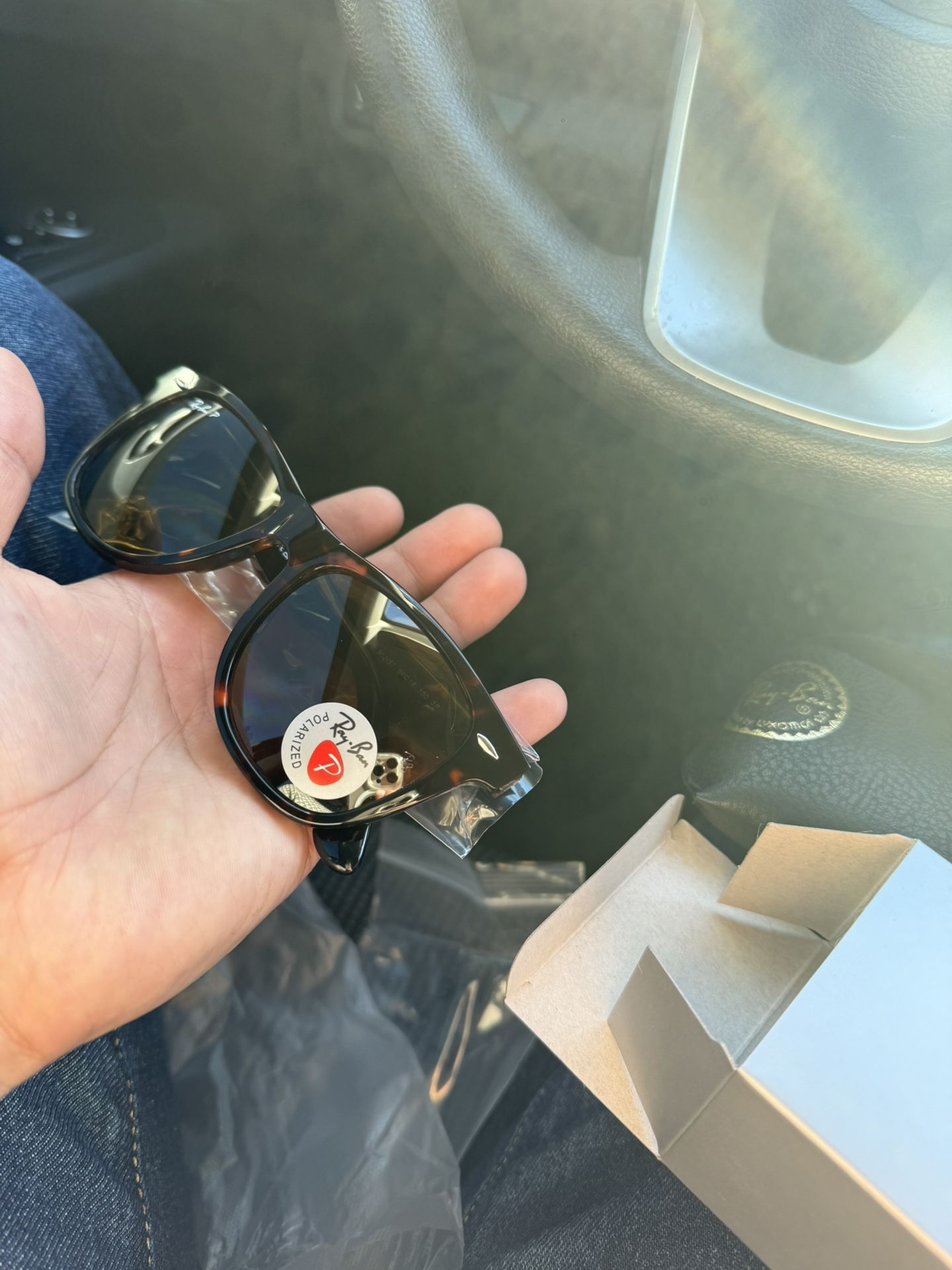 Ray-Ban Sunglasses RB2140 Original Wayfarer Tortoise Frame 54mm $130