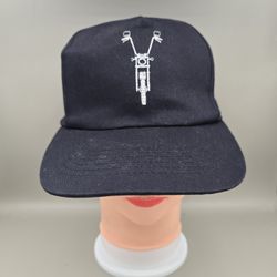 Sturgis 99 Motorcycles Adjustable Black SnapbackHat (Untested)