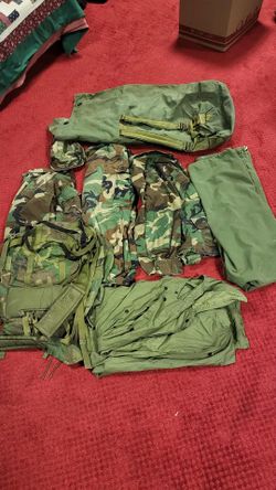 Rucksack, Army (Military) Clothing & Gear, duffel bag, BDU Uniform & More