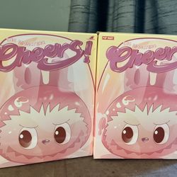 Cute Labubu Glass Tumblers-Auth PopMart @ Cost