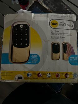 Yale Real Living Key Free Touchscreen Deadbolt
