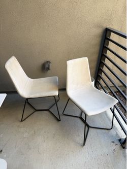 Authentic West Elm Dining Chairs – Set of 2