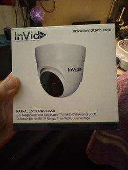 InVidi Tech outdoor surveillance  camera