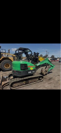 2016 Bobcat E45 Mini Excavator —