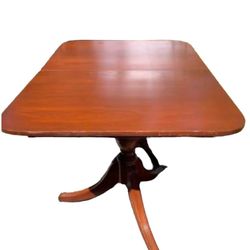 Dining table double pedestal  REDUCED  $125
