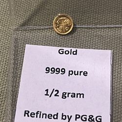 GOLD: Half Gram Gold by Prospector Gold And Gems 