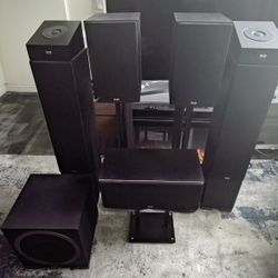 Elac 7.1 Home Theater Speakers