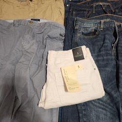 Bag Of 8 Men's Pants $60