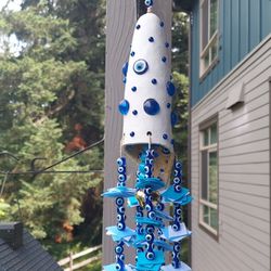HAND CRAFTED NAZAR CHARM WIND CHIME