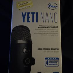 Yeti Nano Blue Mic