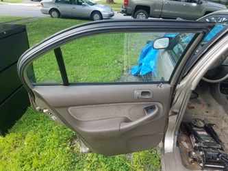 2000 Honda Civic LX Back Driver Door