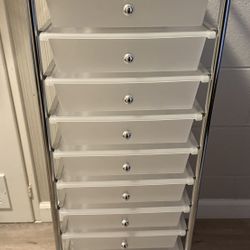 10 Drawer Rolling Art Cart