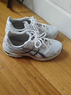 Asics Men Sneakers White Cloud/Grey Size 9