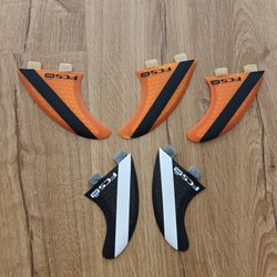 FCS ARC SURFBOARD 5 FIN SET MEDIUM