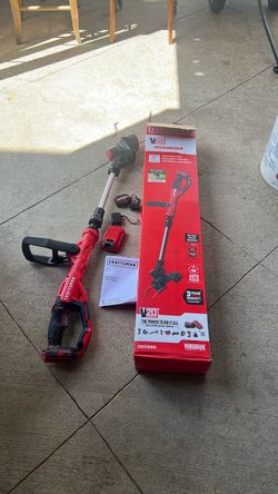 Craftsman Cordless String Trimmer with Battery and Charger
