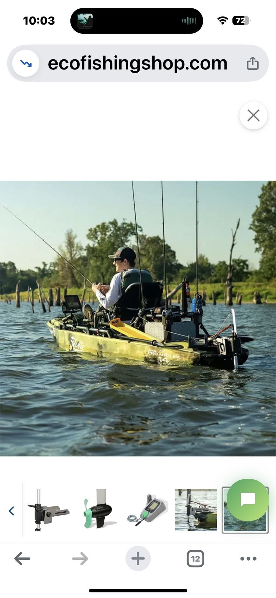 Pelican Catch 110 With Newport trolling motor NEW !!