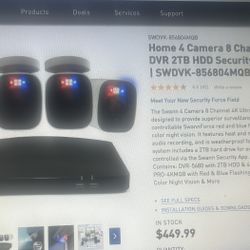 Home 4 Camera 8 Channel 4K Ultra HD 