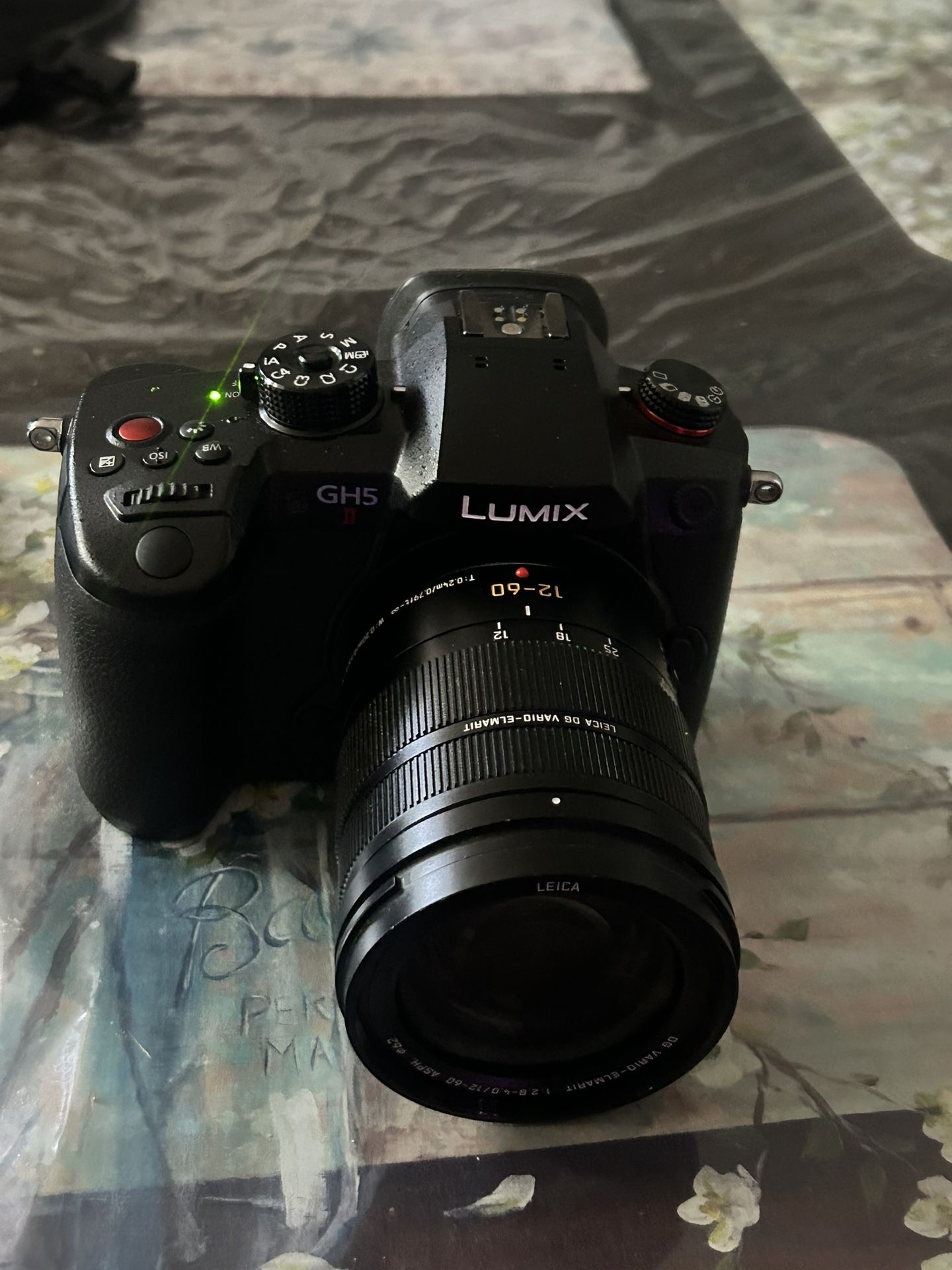 Panasonic LUMIX GH5ll Mirrorless Camera With 12-60mm Lens With 3 Batteries