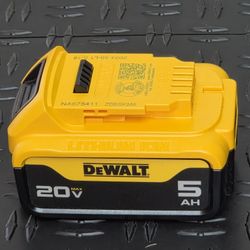 Brand New DEWALT 20V 5ah BATTERY 