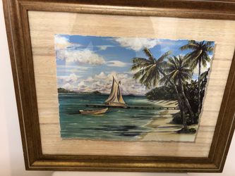 Boat Art Painting