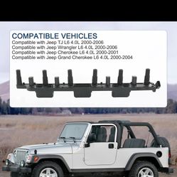 Jeep Set of 6 Ignition Coil Pack 