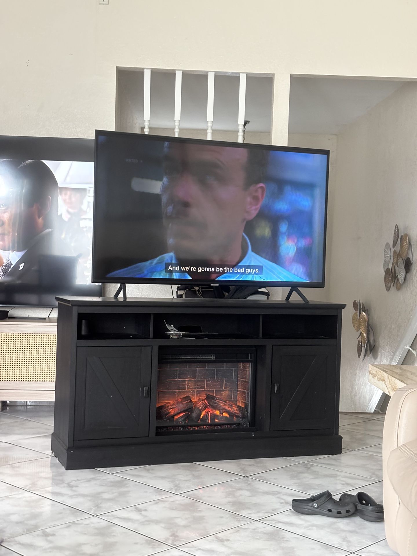 58 Inch Tv Samsung With Stand 