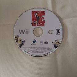 Nintendo Wii Game Despicable Me $5