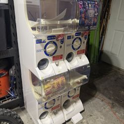 Bandai Gashapon Capsule Station 2 Tier Toy Machine Set of 2