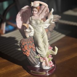 Leonardo Collection Decor Angel With Eagle