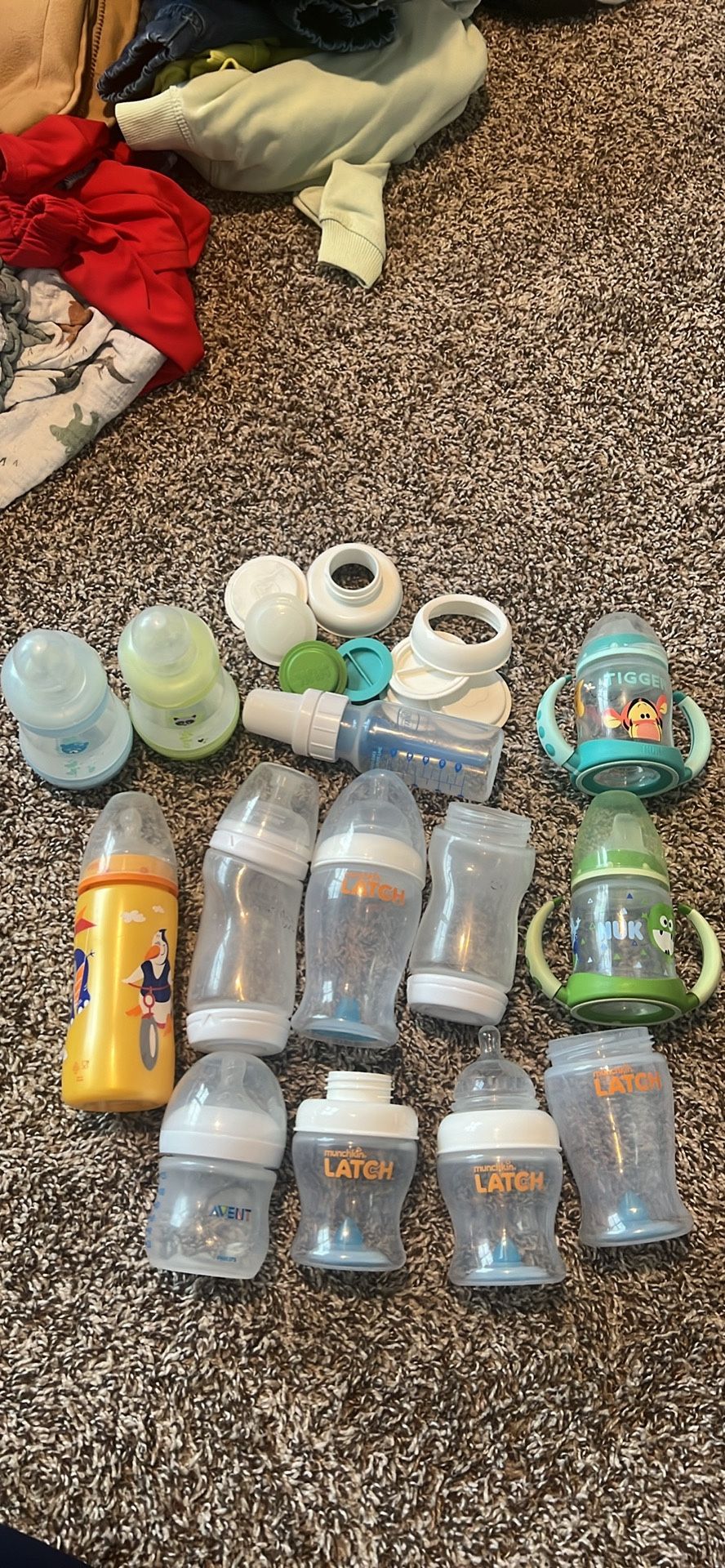 Bundle Of Baby Bottles 