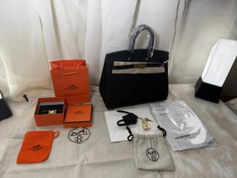 Hermes Birkin 25 EPSOM + Clic H Bracelet Set | Brand New | Receipt Valued at 23,000