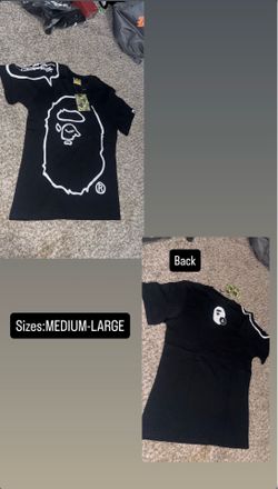 Bape tee brand new sizes medium-large