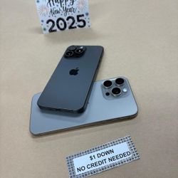 Apple IPhone 15 Pro Max 5G - Only $5 Today Pay The Rest Later! 