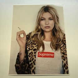 Supreme Kate Moss sticker