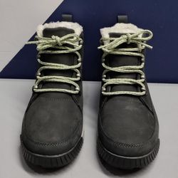 The North Face Womens Sierra Mid Waterproof Leather Winter Boots