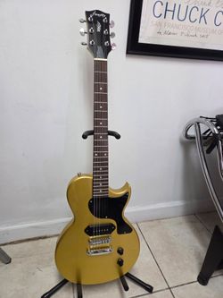 Beautiful Firefly Les Paul Junior – Stunning Metallic Gold – P90 Pickup !
