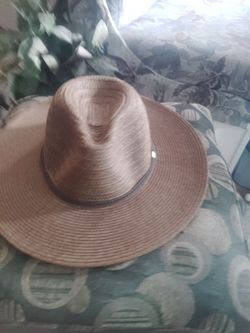 Dark brown plantation flat rim