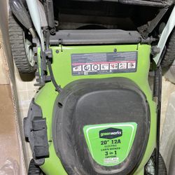 Electric Mower, Edger, Drop Spreader