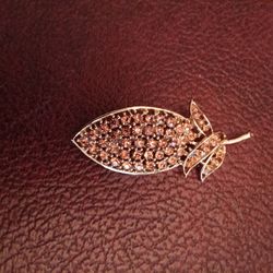 Mid century Pineapple Brooch Pin